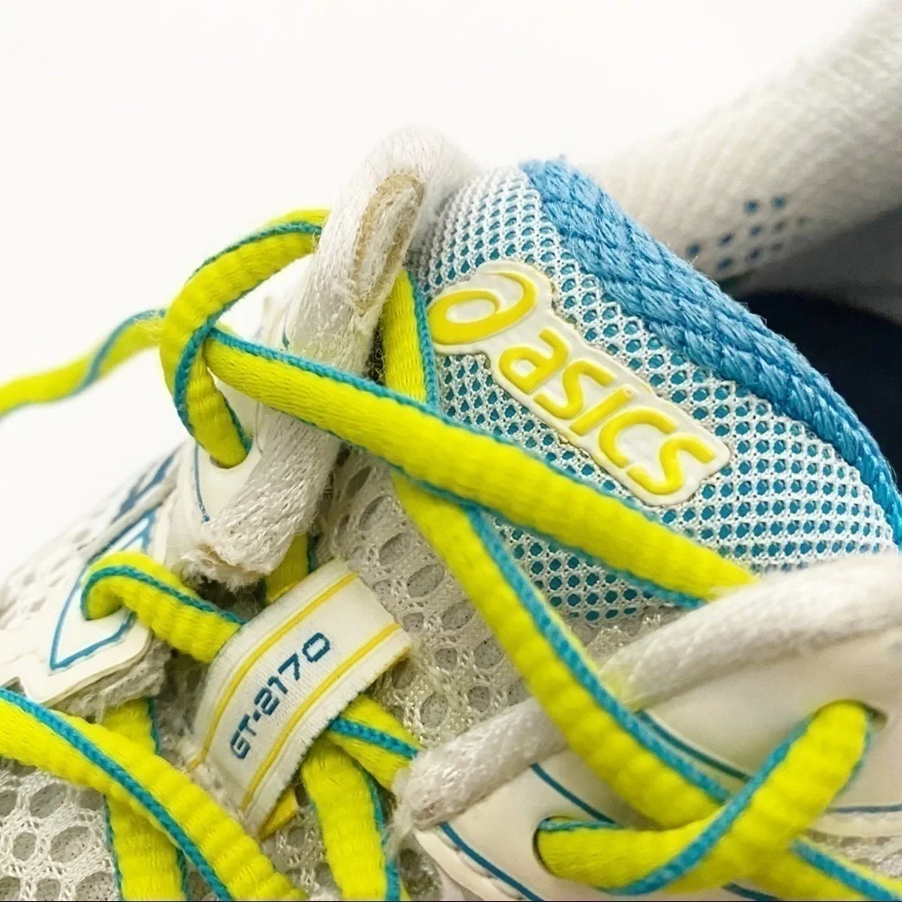 ASICS Gel GT 2170 Blue & White Running Sneakers